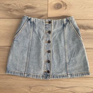 Wilfred Free, Aritzia denim skirt